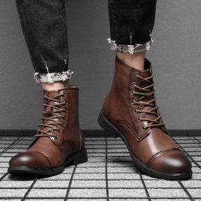 Claude | Bottines en cuir véritable